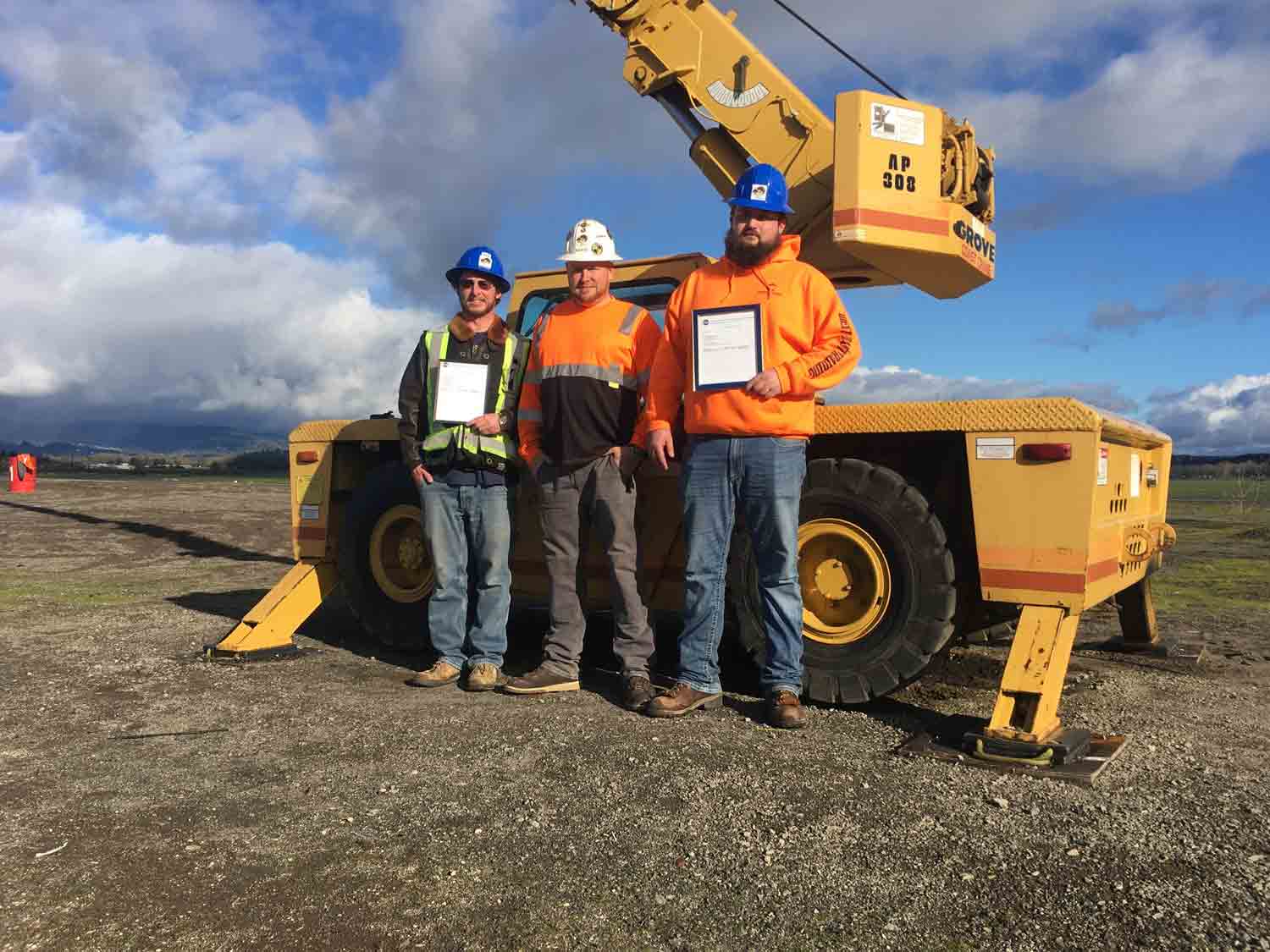 Graduates Heavy Equipment Training School